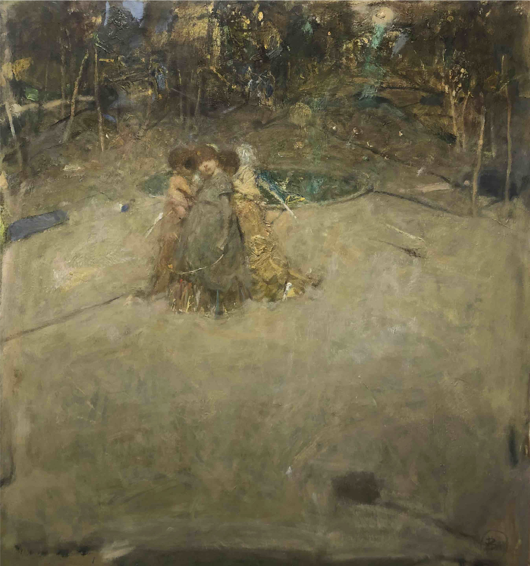 Im20 VISIT Can-oil 75x70cm $4400-09 Im20 VISIT Can-oil 75x70cm $4400-09